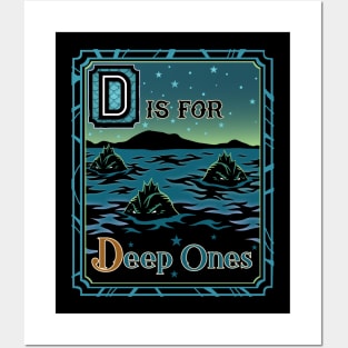 D is for Deep Ones Posters and Art